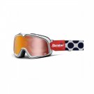 100%, BARSTOW GOGGLE HAYWORTH - FLASH RED LENS