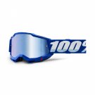 100% Crossglasögon, ACCURI 2 GLASÖGON BLUE - MIRROR BLUE LENS
