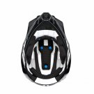 100% TRAJECTA HELMET W FIDLOCK BLACK/WHITE