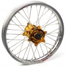 Haan Wheels, Komplett Hjul, 1,40, 19", FRAM, SILVER GULD, Kawasaki 01-23 KX85, 97-00 KX80
