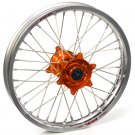 Haan Wheels, Komplett Hjul, 1,40, 19", FRAM, SILVER ORANGE, KTM 04-11 85 SX