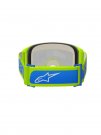 Alpinestars Goggle Vision 5 BLAZE Fluo Gul/Blå Spegel/Blå