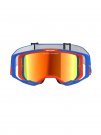 Alpinestars Goggle Vision 8 WORDMARK Blå/Orange/Spegel Röd