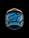 Alpinestars Hjälm SM3 Youth Fray Svart/Orange/Gul Fluo