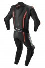 Alpinestars Skinnställ 1-pcs Missile v2 Svart/Röd fluo