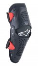 Alpinestars SX-1 Junior knäskydd Svart/Röd