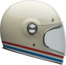 BELL Bullitt Vintage Collection Helmet - Stripes Gloss White/Oxblood/Blue