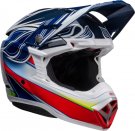 BELL Moto-10 Spherical Helmet Tomac - Blue/White