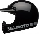 BELL Moto-3 Classic Helmet - Gloss Black