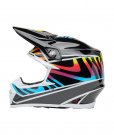 BELL Moto-9S Flex Helmet - Drift Gloss Black Multi