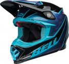BELL Moto-9S Flex Helmet - Sprite Gloss Black/Blue