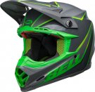 BELL Moto-9s Flex Sprite Helmet - Grey/Green