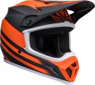 BELL MX-9 Mips Disrupt Helmet - Matte Black/Orange