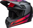 BELL MX-9 Mips Helmet - Alter Ego Gloss Matte Black/Red