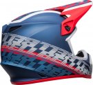 BELL MX-9 Mips Offset Helmet - Matte Metallic Blue/White