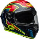 BELL Race Star DLX Flex Helmet - Xenon Gloss Blue/Retina