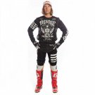 Crossbyxor FASTHOUSE, GRINDHOUSE BEREMAN BYXOR, VUXEN, SVART/VIT