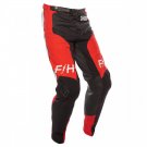 Crossbyxor FASTHOUSE, RAVEN 2.0 BYXOR, VUXEN, SVART/RÖD