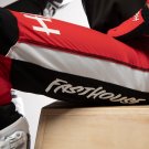 Crossbyxor FASTHOUSE, RAVEN 2.0 BYXOR, VUXEN, SVART/RÖD