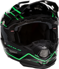 Crosshjälm 6D 2023 ATR-2 Helmet Phase - Black Green