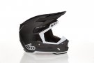 Crosshjälm 6D Helmets ATR-3 Solid Gloss Black White FIM