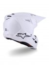CROSSHJÄLM Alpinestars S-M3 Vit