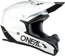 Crosshjälm Oneal 1-srs Mattvit
