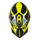 Crosshjälm SHOT, HJÄLM LITE CORE GLOSSY, VUXEN, NEON GUL