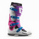 Crosstövlar GAERNE, SG22 LIMITED EDITION, LILA VIT BLÅ ROSA