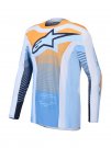 Crosströja Alpinestars 2027 Techstar Maven Blå/Tangerine/Svart