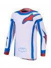 Crosströja Alpinestars Supertech Vesta Lilac/Red