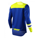 Crosströja SHOT, TRÖJA SHINING, VUXEN, BLÅ