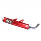 DEP, Ljuddämpare Röd, BETA 23 RR 250 2S/RR 300 2S, 20-22 RR 250 2T/RR 300 2T, 24 RR 250 2T/RR 300 2T/RX 300 2T, 25-26 RR X-PRO 2
