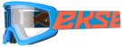 EKS Gox Flat Out Goggle - Cyan Blue / Clear Lens