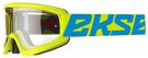 EKS Gox Flat Out Goggle - Flo Yellow / Clear Lens