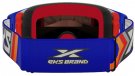 EKS Lucid Goggle, True Blue - Red Mirror Lens