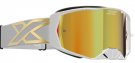 EKS Lucid Goggle, White Gold - Golden Mirror Lens