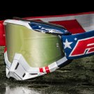 FMF POWERBOMB Goggle US of A - True Gold Lins