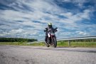Lindstrands textiljacka Backafall Grå/svart