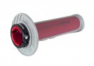 Rtech, R20 LOCK-ON GRIPS HALF WAFFLE, NEON GUL