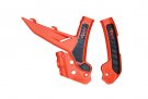 Rtech, Ramskydd, SVART ORANGE, KTM 24-26 450 EXC-F, 23-26 450 SX-F, 24-25 250 EXC/150 EXC, 24 250 EXC-F, 25 250 EXC-F /150 SX, 2