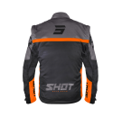 Shot Jacka Softshell Lite 3.0 Svart/Orange