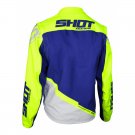 SHOT, JACKA SOFTSHELL LITE, VUXEN, BLÅ NEON GUL