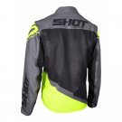 SHOT, JACKA SOFTSHELL LITE, VUXEN, GRÅ NEON GUL