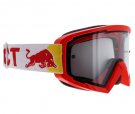 Spect Red Bull Whip MX Goggles Singel lens red clear