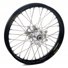Haan Wheels, Komplett Hjul, 2,15, 19", BAK, SILVER SVART, TRIUMPH 25 TF 450-RC, 26 TF 450-X, 24-26 TF 250-X