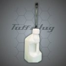 Tuff Jug Snabb Tank 10L Vit, Standard kork med flexibel snabbflödespip