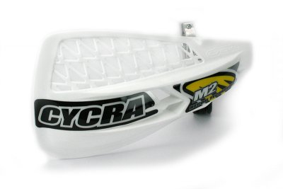 Cycra, M2 Recoil Ventilerad Handskydd Racer Pack, VIT