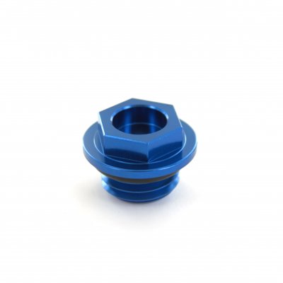Holeshot, Olje lock Eloxerad, BLÅ, Yamaha 03-20 WR450F, 03-17 YZ450F, 90-01 WR250, 16-19 WR250, 01-13 WR250F, 15-26 WR250F, 15-2