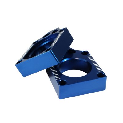 Holeshot, Axel block, BLÅ, Yamaha 03-08 YZ450F, 02-25 YZ250, 03-08 YZ250F, 02-25 YZ125, FANTIC 22-23 XX 250, 22-23 XE 125/XX 125